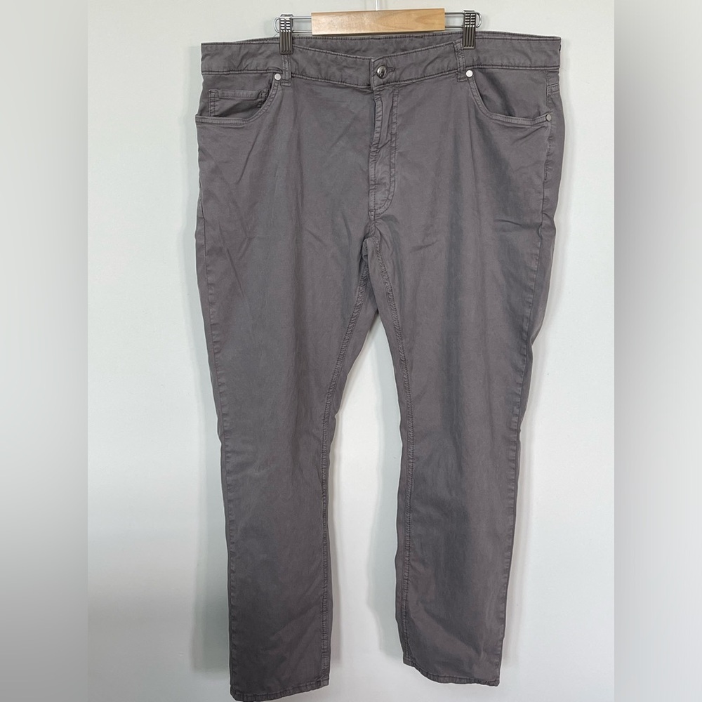 Peter Millar Crown Crafted Wayfare 5 Pocket Pants Mens in Nickel Size 40/30